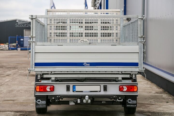 Kravas mikroautobuss ar pašizgāzēju OPEL Movano Kipper mit Laubgitter SOFORT VERFÜGBAR