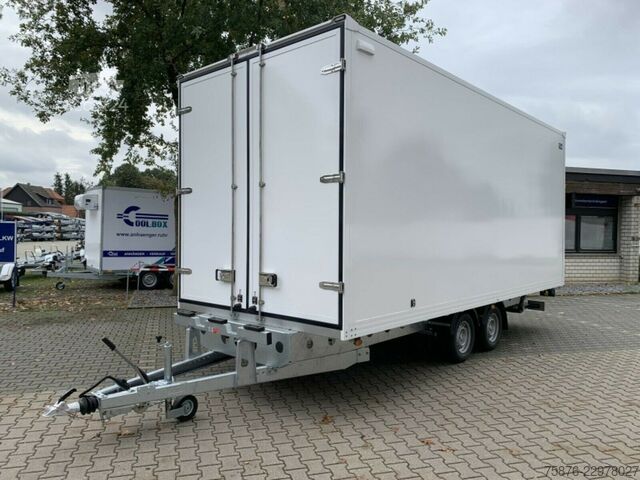 Prikolica sa sandukom BLYSS Kofferanhänger Ladebordwand 580x230x240 3500kg
