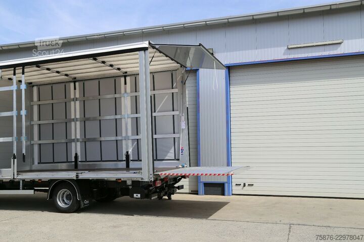 Gardinsidet varebil IVECO Daily 70C21A8/P Planenaufbau 550x248x280 cm LBW