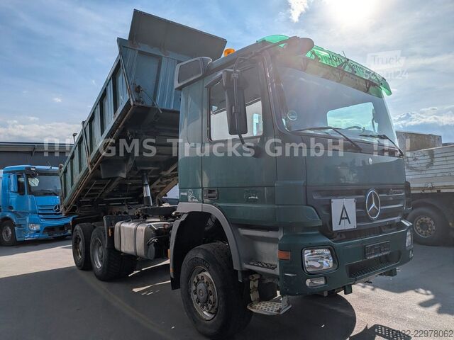 Tovornjak prekucnik MERCEDES-BENZ Actros 3348 / 6X6 ALLRAD/Full Steel/ EPS 3 Pedal