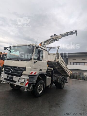  MERCEDES-BENZ Actros 1841 / 4X4 ALLRAD / 16m Atlas Kran