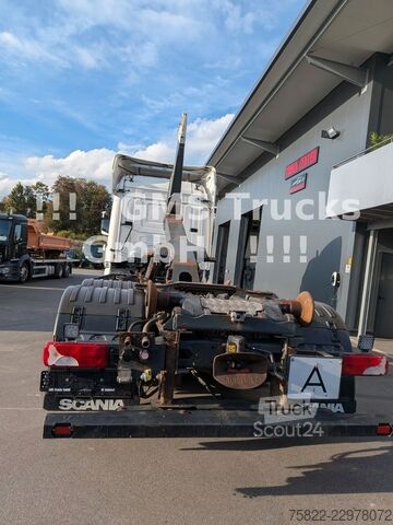 Tovornjak s kavljem za kontejnerje SCANIA R500 V8 / Manual / TOP ZUSTAND / German