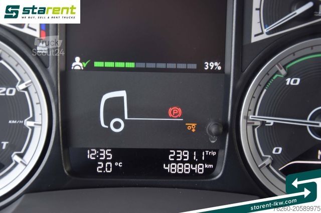 Soğutuculu kamyon DAF CF 430 Carrier Supra 550 Ladebordwand Klima