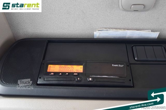 Autocamion cu caroserie tip cutie DAF CF 430 Carrier Supra 550 Ladebordwand Klima