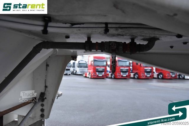 Szállító siló félpótkocsi SPITZER Silo 39.000 Liter 1 Kammer Bodenentleerer Alu