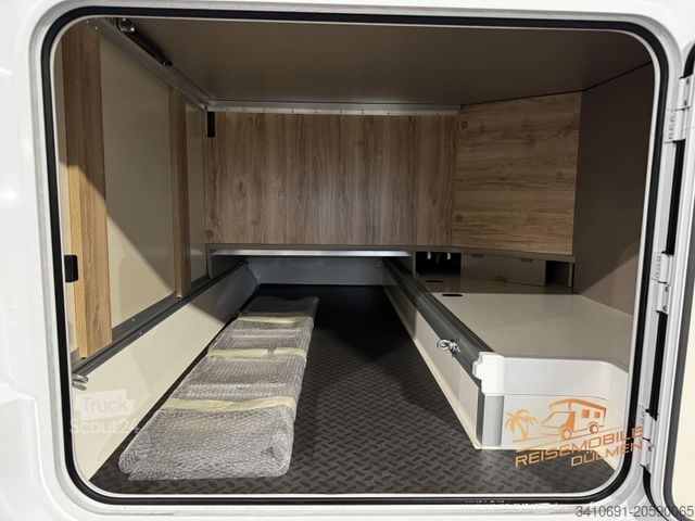 Half-integraal camper EURAMOBIL Profila RS 675 SB Dachklimaanlage Lithium