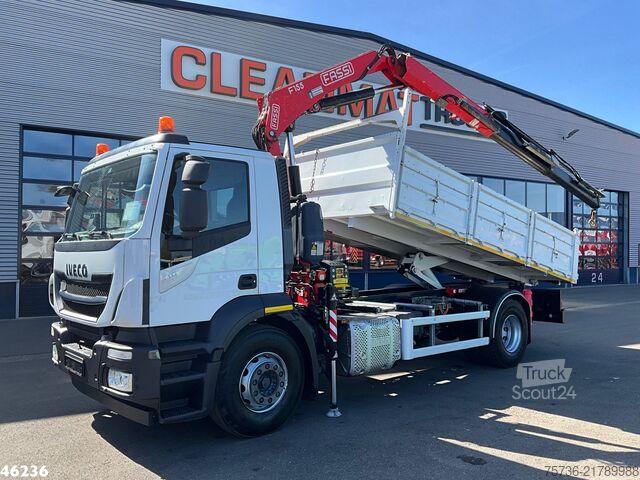 Wywrotka z dźwigiem Iveco Stralis AD190S31 Euro 6 Fassi 15 Tonmeter laadk...