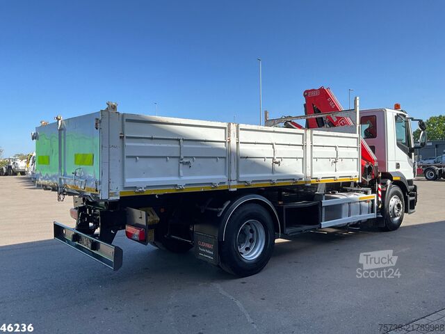 Wywrotka z dźwigiem Iveco Stralis AD190S31 Euro 6 Fassi 15 Tonmeter laadk...