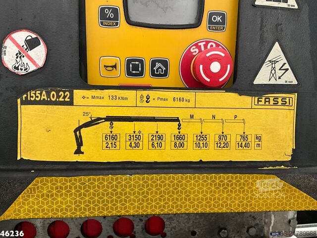 Kipper mit Kran Iveco Stralis AD190S31 Euro 6 Fassi 15 Tonmeter laadk...