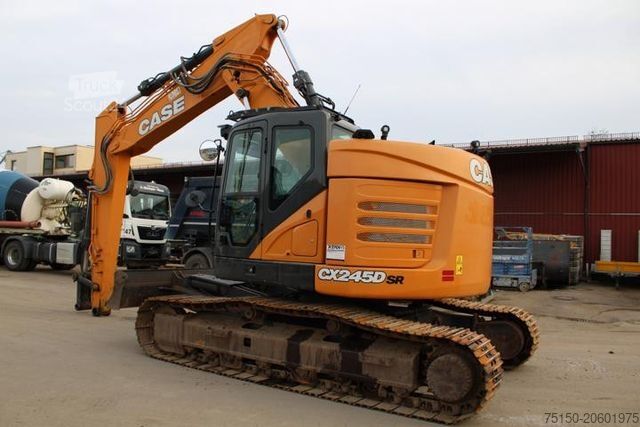 Excavatrice à chaînes CASE CX245D SR COMPACT VERSTELL Nr.: 263