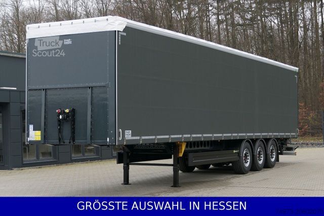 Odprta polprikolica s ponjavo BERGER 4,9 Leergewicht Achslift Code XL+Getränke ¤469mt