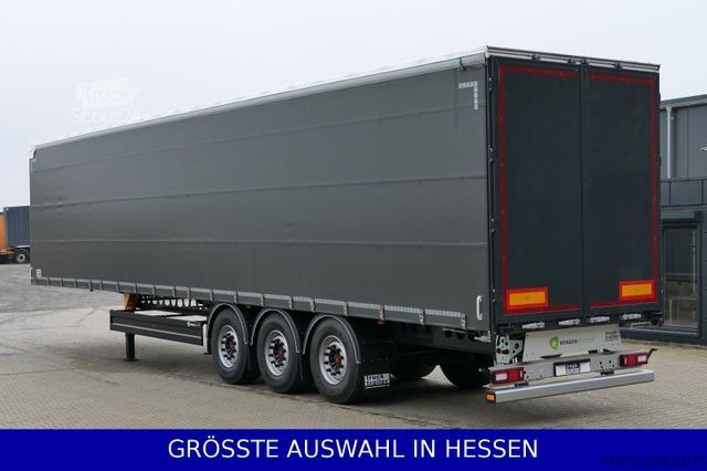 Odprta polprikolica s ponjavo BERGER 4,9 Leergewicht Achslift Code XL+Getränke ¤469mt