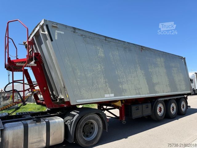 Полуремарке самосвал KEMPF SKM 35-3/ 47m³/Luft-Lift/Stahl-Alu