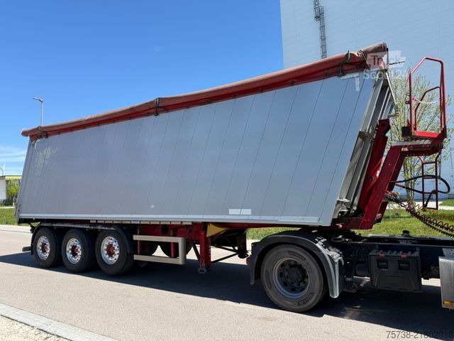 Полуремарке самосвал KEMPF SKM 35-3/ 47m³/Luft-Lift/Stahl-Alu