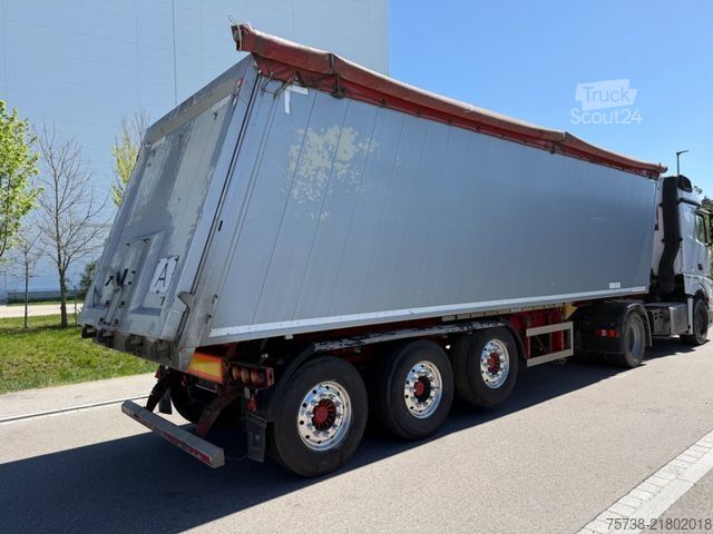 Полуремарке самосвал KEMPF SKM 35-3/ 47m³/Luft-Lift/Stahl-Alu