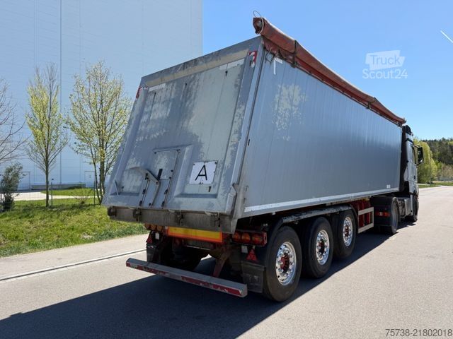 Полуремарке самосвал KEMPF SKM 35-3/ 47m³/Luft-Lift/Stahl-Alu