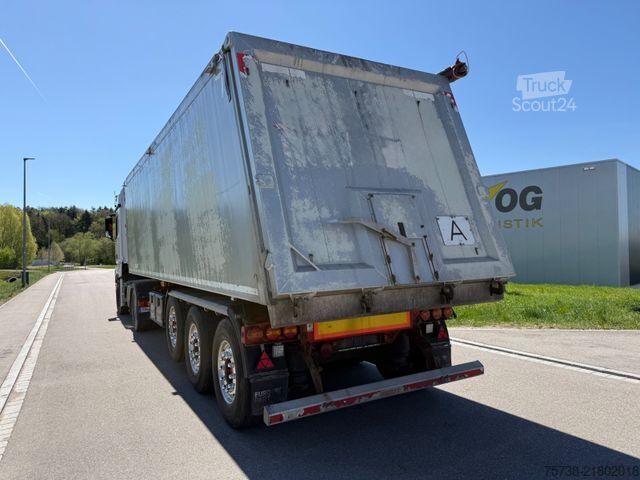 Полуремарке самосвал KEMPF SKM 35-3/ 47m³/Luft-Lift/Stahl-Alu