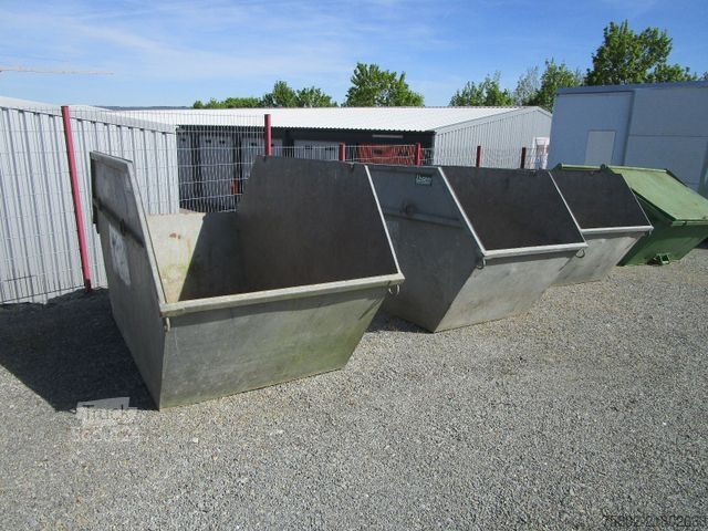 Priekaba UNSINN FZ-TECHNIK 3x Verzinkte Absetzcontainer