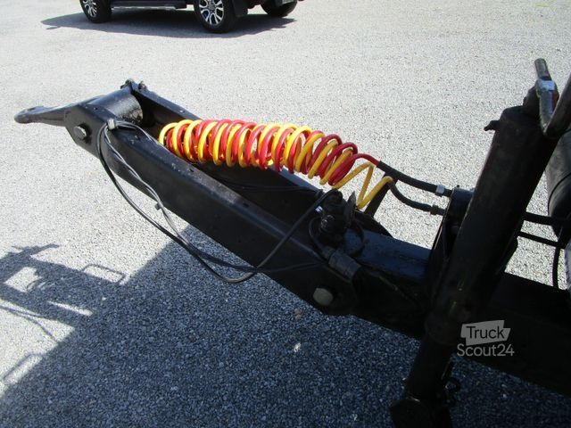 Rulonvežis priekaba UNSINN FZ-TECHNIK Absetzcontainer Anhänger+Teleskop+Deckelmulde