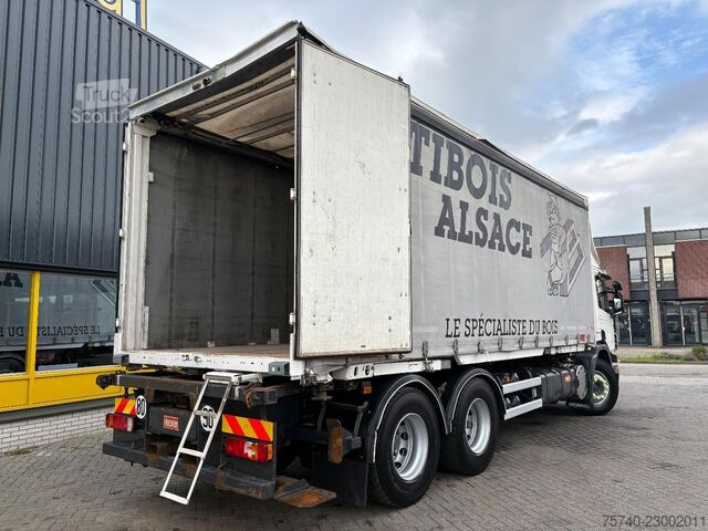 Scania P 320 + BDF-System + 6x2 + 26 t + Liftachse + Schaltgetriebe + Euro 5 TR2061 Scania P 320 + BDF SYSTEEM + 6X2 + 26 t + LIFT AXLE + ...