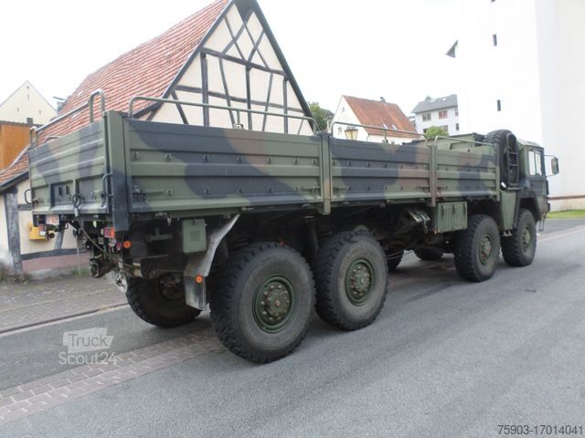 ⇒ LKW mit Pritsche (offen) MAN KAT 1 8x8 10 Ton Winde Top Zustand ...