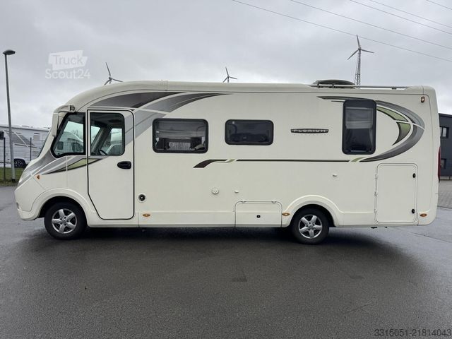 Integrerad husbil FLEURETTE Pilote Wincester Florium Solar+TV+Queensbett+AHK