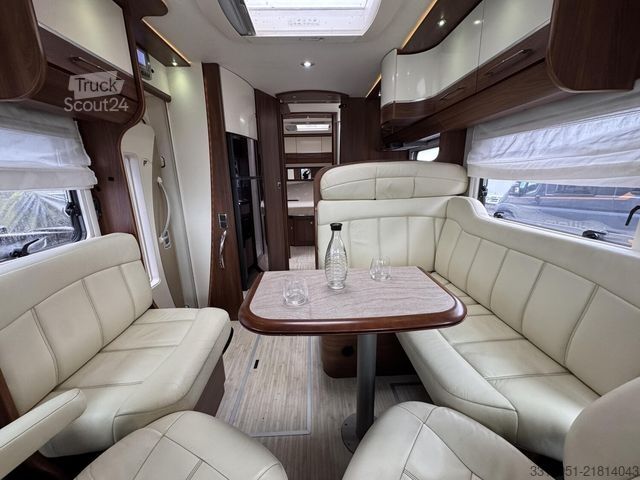 Integrerad husbil FLEURETTE Pilote Wincester Florium Solar+TV+Queensbett+AHK
