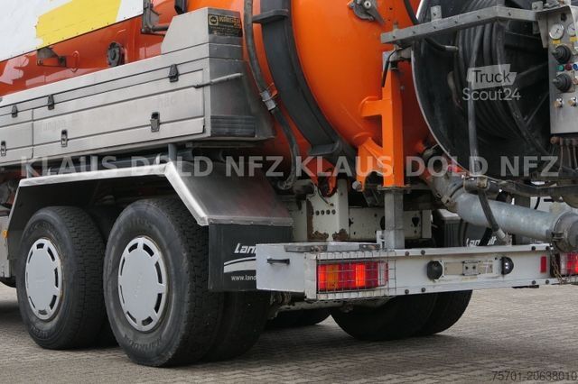 Vakuuma autocisterna MAN 26.402 Saugwagen Kamera Blattgefedert