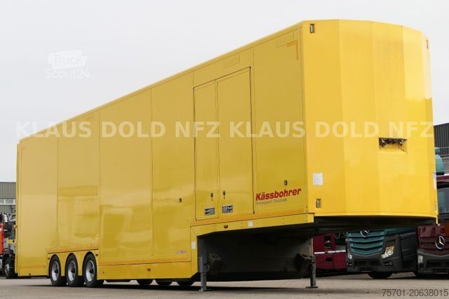 Напівпричіп-автовоз KÄSSBOHRER SP 9-16 geschlossener Autotransporter