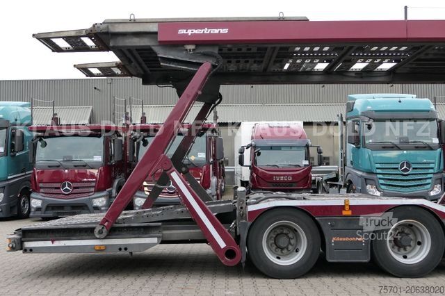 Araba taşıyıcı kamyon MERCEDES-BENZ Actros 2443 Retarder Kässbohrer Supertrans