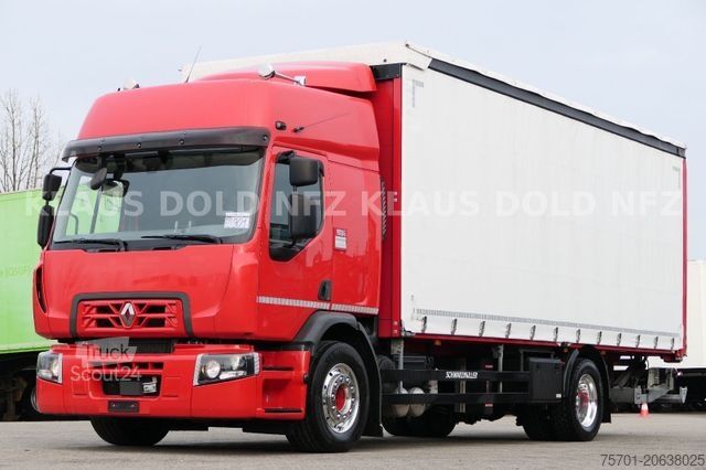 LKW mit Pritsche & Plane RENAULT DWide 18.320 Pritsche Plane Vollluft XL-Tank LBW