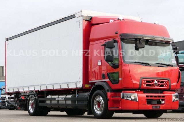 LKW mit Pritsche & Plane RENAULT DWide 18.320 Pritsche Plane Vollluft XL-Tank LBW
