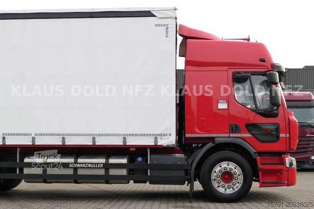 LKW mit Pritsche & Plane RENAULT DWide 18.320 Pritsche Plane Vollluft XL-Tank LBW