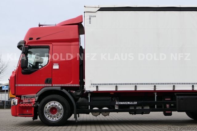 LKW mit Pritsche & Plane RENAULT DWide 18.320 Pritsche Plane Vollluft XL-Tank LBW