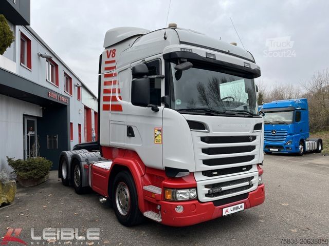 Ağır hizmet kamyonu SCANIA R 580 LA6x2/4MNB*VollLuft*Lift*Standklima*70to*