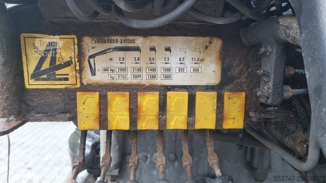 Vrachtauto met open laadbak MERCEDES-BENZ Mercedes Benz Axor 1833 L