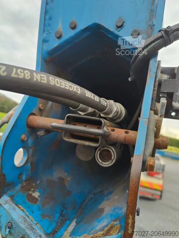 Sistema de braço de gancho Scania P360 8x2 Tridem container Crane HIAB 244