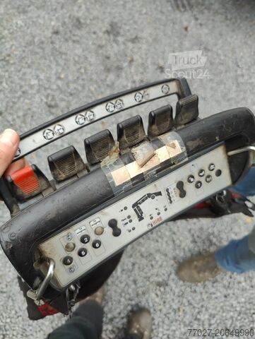 Sistema de braço de gancho Scania P360 8x2 Tridem container Crane HIAB 244