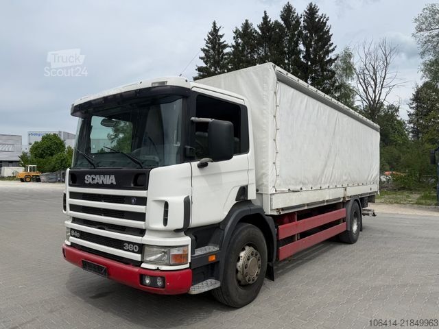Бортовой грузовик с тентом SCANIA 360 94D