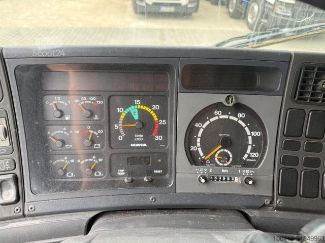 Бортовой грузовик с тентом SCANIA 360 94D