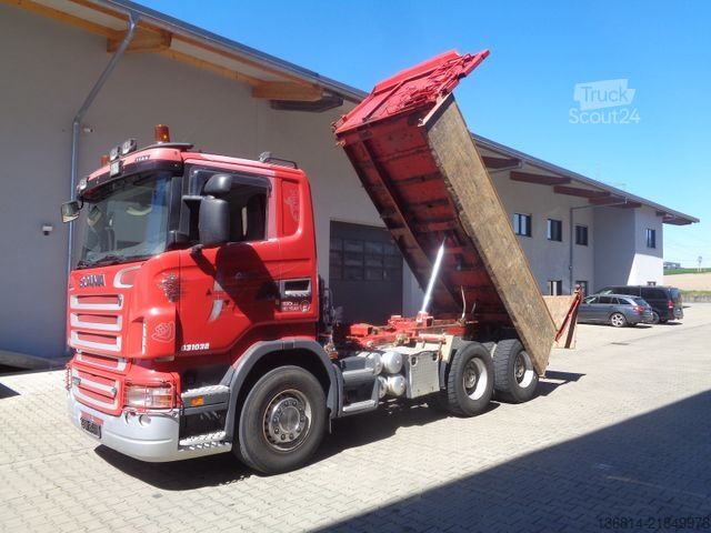 Damperli kamyon SCANIA R580 6x4 BB Bordmatik WE-System Retarder AHK