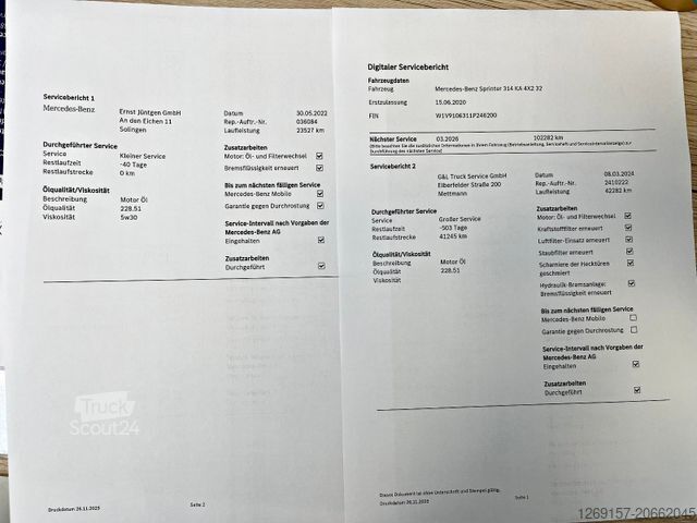 Varebil MERCEDES-BENZ Sprinter 314CDI Kasten L1H1 Schwingsitz Kurz A/C