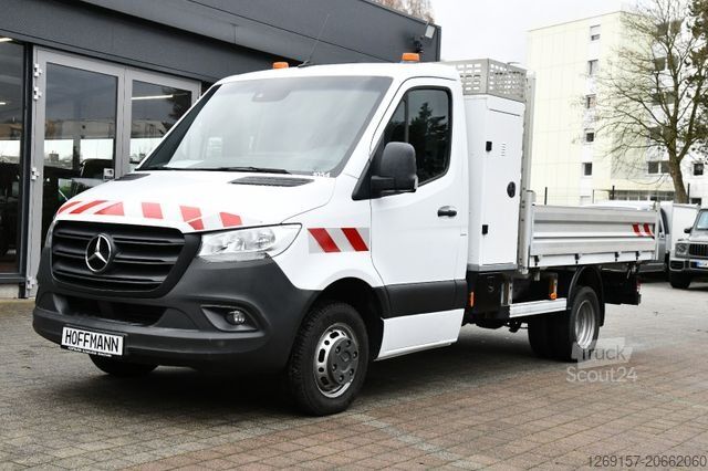 Tipper varebil MERCEDES-BENZ Sprinter 316CDI Dreiseitenkipper AHK 3,5t RWD AC