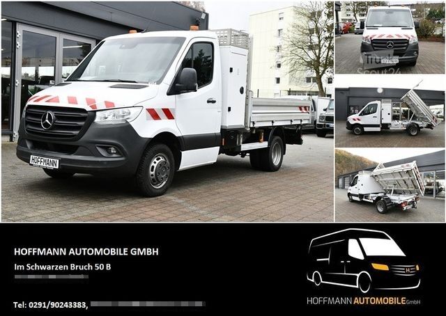 Transporter mit Kipper MERCEDES-BENZ Sprinter 316CDI Dreiseitenkipper AHK 3,5t RWD AC