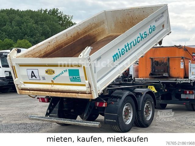 Reboque basculante trilateral MEILLER MZDA 18/23,mieten,kaufen,mietkauf 445