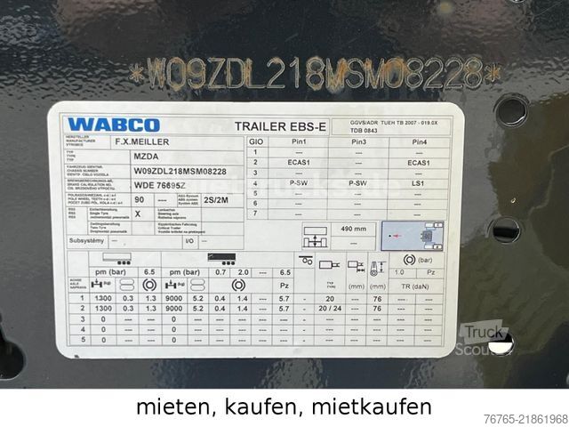 Reboque basculante trilateral MEILLER MZDA 18/23,mieten,kaufen,mietkauf 445