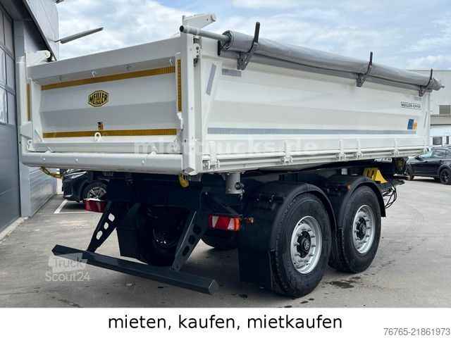 Třístranný sklápěcí přívěs MEILLER MZDA 18/23, Plane, mieten,kaufen,mietkauf560