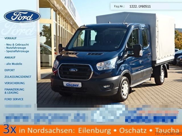 Aizkaru sānu furgons FORD Transit Doka Pritsche L2 Trend 130PS Plane SHZ