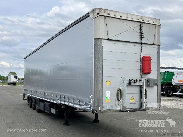 Otvorený náves s plachtou Schmitz Cargobull Curtainsider Mega Staplerhalterung Getränke