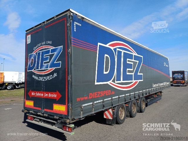 Naczepa otwarta z plandeką Berger Curtainsider Mega